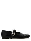 Coperni Ballet Flats With Toe Separation Design In Black