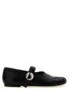 Coperni Ballet Flats With Toe Separation Design In Black