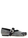 Coperni Black Slip On Ballet Flats In Black
