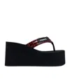 Coperni Flip-flops With Wedges And Thick Soles In Black