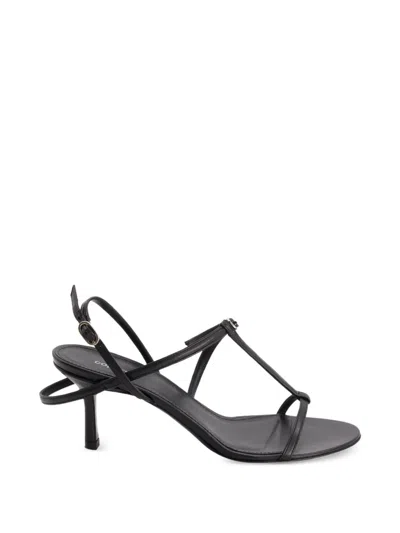 Coperni Floating Leather Heeled Sandals In Multi
