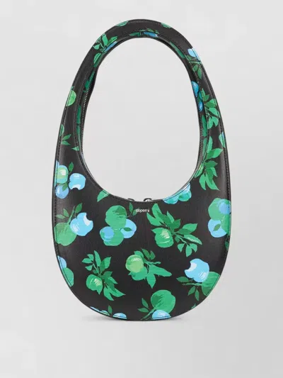 Coperni Flora Shoulder Bag Structured Oval Design