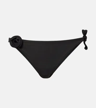 COPERNI FLORAL-APPLIQUÉ BIKINI TOP