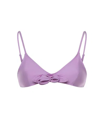 Coperni Flower Bikini Top In Multi