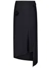 Coperni Falda Semilarga - Negro In Black