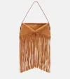 Coperni Fringed Suede Shoulder Bag