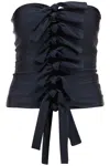 Coperni Top With Knots In Black