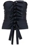 Coperni Top With Knots In Black