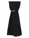 Coperni Garter Belt Long Skirt In Black