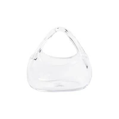 Pre-owned Coperni Glass Micro Baguette Swipe 'pink'