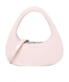 Coperni Gloss Crossbody Baguette Bag In Pink