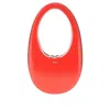 Coperni Tote Swipe Mini Aus Glas In Red
