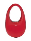 Coperni Tote Swipe Mini Aus Glas In Red