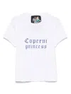 Coperni X Disney T-shirt Princess Aus Baumwoll-jersey In White