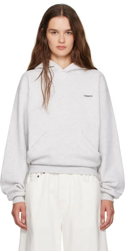 Coperni Gray Horn Hoodie