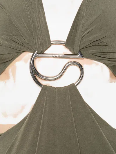 Coperni Green Polyamide Dress