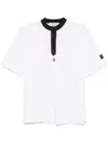 Coperni Half-zip T-shirt In White