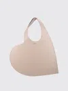 Coperni Women's Heart Tote Bag In Beige