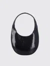 Coperni Cactus Soft Swipe Bag Woman Balck In Black