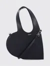 Coperni Mini Heart Tote Bag In Black