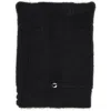 Coperni Black Stretch Wool Blend Beanie Hat In Black