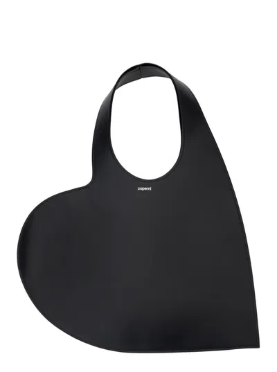 Coperni 'heart' Black Shoulder Bag
