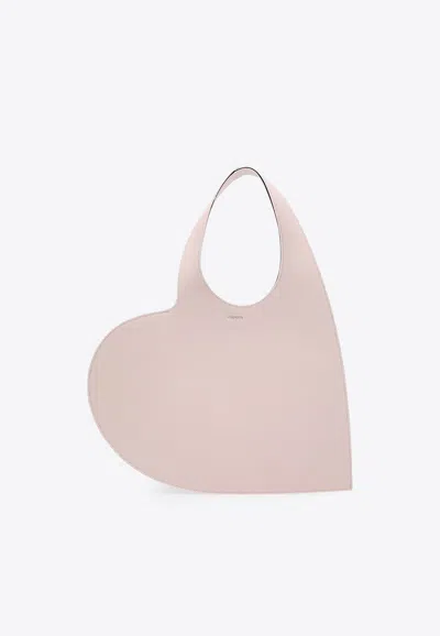 Coperni Heart Leather Tote Bag