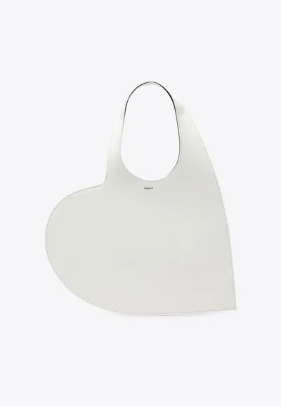 Coperni Heart Leather Tote Bag