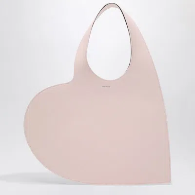 COPERNI COPERNI  HEART PINK LEATHER TOTE BAG