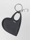 Coperni Heart Shape Key Holder Case Accessory In Black