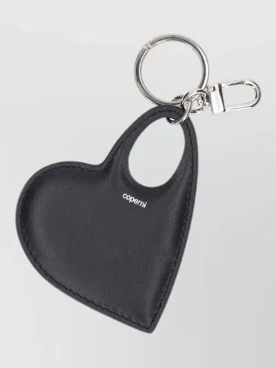 Coperni Heart Shape Key Holder Case Accessory In Black