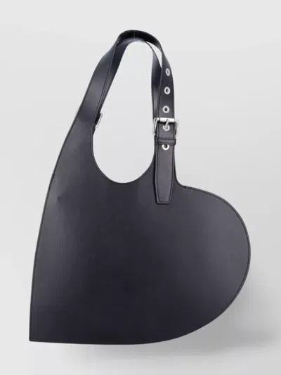 Coperni Heart Shape Silver Tote Bag