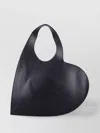 Coperni Heart-shaped Black Bag With Adjustable Shoulder Strap