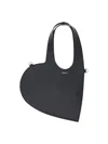 Coperni Heart Shape Top Handle Shoulder Bag In Blue