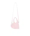 Coperni Heart Shape Tote Bag With Single Handle In Pink