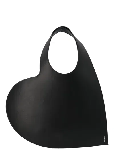 Coperni 'heart Swipe' Handbag In Black