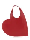 Coperni Heart Tote Bag In Red