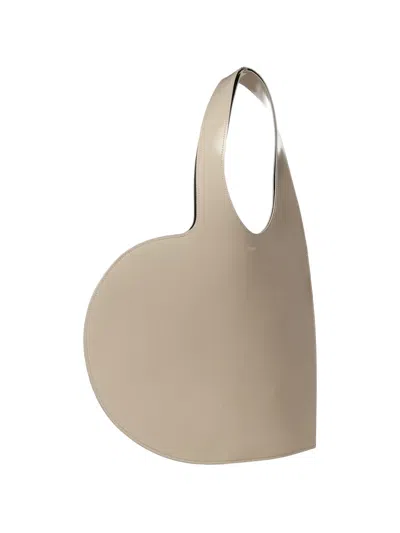 Coperni Heart Tote Bag In Neutral