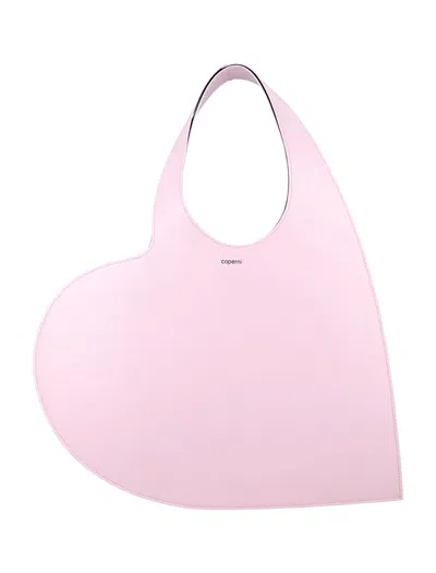 Coperni Heart Tote Bag In Pink