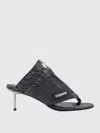 Coperni Clim-toed High-heeled Sandals In Grey