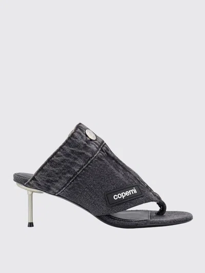 COPERNI HEELED SANDALS COPERNI WOMAN COLOR GREY,F58368020