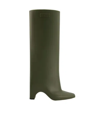 Coperni High-heeled Boots In Green