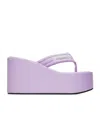 Coperni High-heeled Slippers In Purple