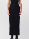 Coperni High Waist Skirt Front Pocket Design In Black