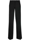 Coperni High-rise Straight-leg Tailored Trousers In Schwarz