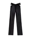 Coperni High-waisted Casual Pants In Black