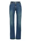 Coperni Blue Tapared Jeans In Blue