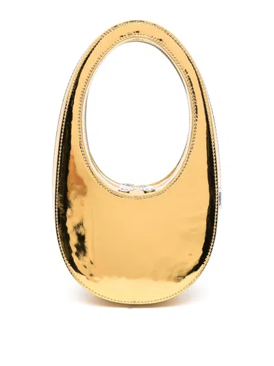 Coperni Hobo Mini Bag In Gold