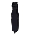 Coperni Hollowed-out Design Dress In Black