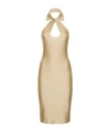 Coperni Open Chest Stretch Jersey Midi Dress